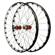 MTB 26 27.5 Inch Litepro Mountain Bicycle Wheelset  QR Thru-axis Trilateral CNC Wheel Rim Disc Brake Bick Wheels