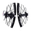 Litepro 14 16Inch Single External 3 Speed Bicycle Wheelset Disc V Brake Rims 20MM Alloy Folding Bike Wheels 74 85MM
