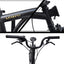 Customized Litepro 16Inch External 9 Speed Tri-fold Folding Bicycle Straight M Handlebar Steel Frame