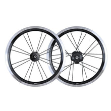 JKLapin 16 Inch Single Speed Wheels Folding Bike 74-85mm 20mm V/Disc Brake Wheel