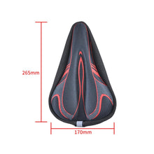 Litepro Folding Bicycle Saddle Antiskid Cover Soft Silicone Breathable MTB Bike Full-wrapped Cushion Protection Sleeveee