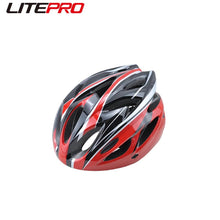 Litepro Folding Bicycle Integrally Molded Safety Helmet MTB Road Bike Breathable Anti Impact Hard Hat Cycling Equipment