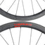 Litepro-Litepro JKLapin 38MM Carbon Fibre 700C V Brake Wheelset Road Bicycle QR 11Speed Wheels Rims