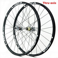 Litepro MTB Mountain Bike 26/27.5/29 Inch Thru-axis Wheel Set Road Bicycle 700C Straight Pull Disc Brake Wheel Small Spline Hub