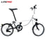 Litepro 16Inch Internal 3 Speed Tri-fold Folding Bicycle Chromium Molybdenum Steel Frame C Clip Bike