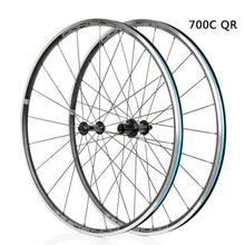 Litepro 700C Bicycle Rim Brake Wheelset Aluminium Alloy V Brake QR 4 Pawls Clincher KOOZER RS1400 Wheels Road Wheel 1480G