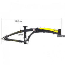 Litepro 20Inch 406 451 Fnhon Bike Foldable Frame Alloy Fork Disc V Brake For Folding Bicycle