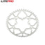 Litepro For Brompton Bicycle Spade Chainring 52 54T Folding Bike Aluminum Alloy BCD130MM Silver Sprocket Chainwheel