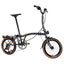 Customized Litepro 16Inch External 9 Speed Tri-fold Folding Bicycle Straight M Handlebar Steel Frame