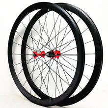 Litepro Road Bike 40MM Wheelset Flat Spokes Strip Ultralight Sealed Bearing 11 Speed C V Brake 700C Bicycle Wheels