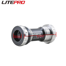 Litepro Ceramic Bottom Bracket 68/73MM MTB Bike Road Bicycle Titanium Alloy BB91 Integrated BB