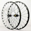 PASAK MTB Mountain Bike Wheelset 26 27.5Inch Milling Trilateral CNC Rim Straight Pull Disc Brake QR/Thru-axis 24H Bicycle Wheels