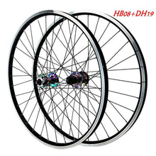 Litepro Mountain Bicycle Wheel Set 26 27.5 29 Inch Disc V Brake Front 2 Rear 4 Bearings 12 Speed Quick Release Wheels