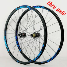 Litepro MTB Mountain Bike 26/27.5/29inch Wheelset Thru-axis Axle Disc Brake 24H 6Claws Stright Pull 12Speed Wheels 700C Rim