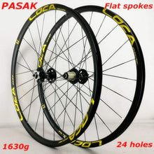 Litepro Mountain Bike Wheels 26 27.5inch Disc Brake Rim Flat Spoke 24H 6Claws Sealed Bearing Wheelset 11 12Speed QR 100/135MM