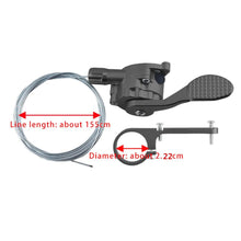 Litepro Bike External 7 Speed DIP Shifters Aluminum Alloy Trigger Shifter For Brompton Bicycle Finger Dial