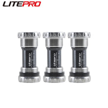 Litepro Ceramic Bottom Bracket 68/73MM MTB Bike Road Bicycle Titanium Alloy BB91 Integrated BB