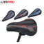 Litepro Folding Bicycle Saddle Antiskid Cover Soft Silicone Breathable MTB Bike Full-wrapped Cushion Protection Sleeveee