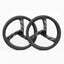 Blast Wave 16Inch 349 Carbon Fibre Wheels For Brompton Bike Central Lock Rim Brake Ceramic Hub 74x112mm 12Speed Wheelset