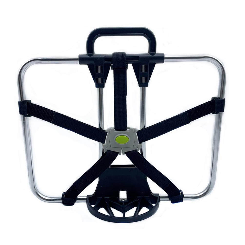 Litepro For Brompton Bicycle Schoolbag Rack Briefbag Shelf Elastic Bandage 412 Folding Bike Front Bag Fixing Belt Buckle