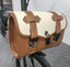 Litepro-Litepro Vintage Leather Bicycle Font Bag 14 inch For Brompton/Dahon