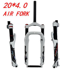 Litepro PASAK Off-road Bicycle Snowmobile ATV Bike Shock Absorber Front Magnesium Alloy Wide Tire 4.0 135MM Air 20 Inch Gas Fork