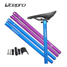 Litepro Folding Bike SeatPost 33.9*600mm Aluminum Alloy