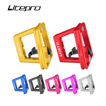 Nariz de cerdo Litepro de 3 orificios de doble tracción para Brompton