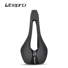Litepro Hollow PU Leather Seat Saddle