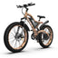 (US WAREHOUSE SHIP) AOSTIRMOTOR 26" 1500W Electric Bike Fat Tire 48V 15AH Removable Lithium Battery for Adults S18-1500W Litepro Ebike E-bike