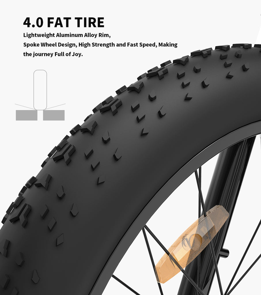 (US WAREHOUSE SHIP)AOSTIRMOTOR 26" 750W Electric Bike Fat Tire P7 48V 13AH Removable Lithium Battery Litepro E-Bike for Adults with Detachable Rear Rack Fender(Black)S07-B