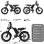 (US WAREHOUSE SHIP)GT-MEB008 Mountain Ebike New Design 500W Electric bike  Out Door With Fat Tiire Electric Mountain Litepro Bike， All Terrain e-bike