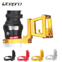 Litepro Folding Bike Front Pack Convert Bracket Front Rack Pig Nose Holder Adapter Compatible Dahon K3 P8 K3 PLUS Fohon 412 Bicycle
