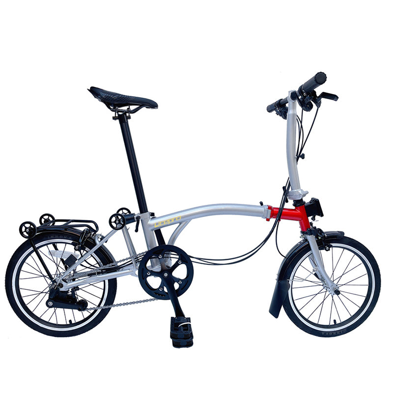 軽量】Litepro 16インチ 10速 折り畳み自転車 - 自転車本体