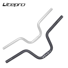 Litepro U-Shaped Handlebar for Brompton Bikes – 25.4x580mm, 120mm/160mm Lift, Aluminum Alloy