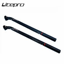 Litepro Folding Bike A68 Carbon Fiber 33.9*580MM Integrated 5/25 Degree Seatpost
