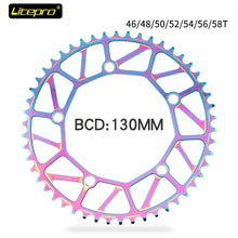 Litepro Folding Bike Electroplating Color Chainring