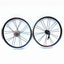 Litepro Bicicleta 16 Pulgadas 4 Rodamientos Sellados Juego de Cambio de Cinco Velocidades Exterior Star Wheelset