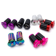 Litepro Aluminum Handlebar Lock Plugs – 22-24mm, Expansion Fit, Lightweight 30g/Pair