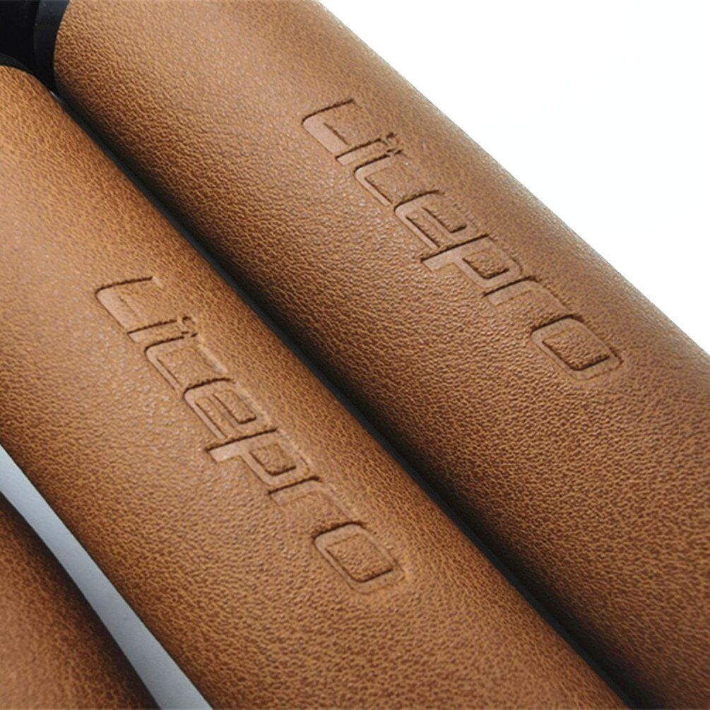 Litepro PU Leather Handlebar Grips