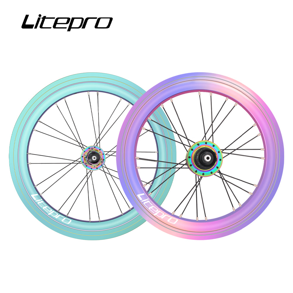 Litepro AERO S42 20 Inch 451 Disc/V Brake  Wheelset