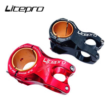Litepro 31.8mm Lightweight Bicycle Stem - 50mm Length, Hollow Aluminum Alloy, Fits 28.6mm Fork (156g)