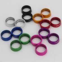 Litepro Handlebar Spacer Ring – 25.4mm CNC Aluminum, Rubber Lined (8g/Pair) – 8 Colors