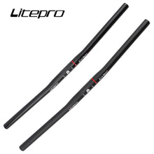 Litepro Carbon Fiber Handlebar – 25.4×580/540mm, 3K Weave, 108g
