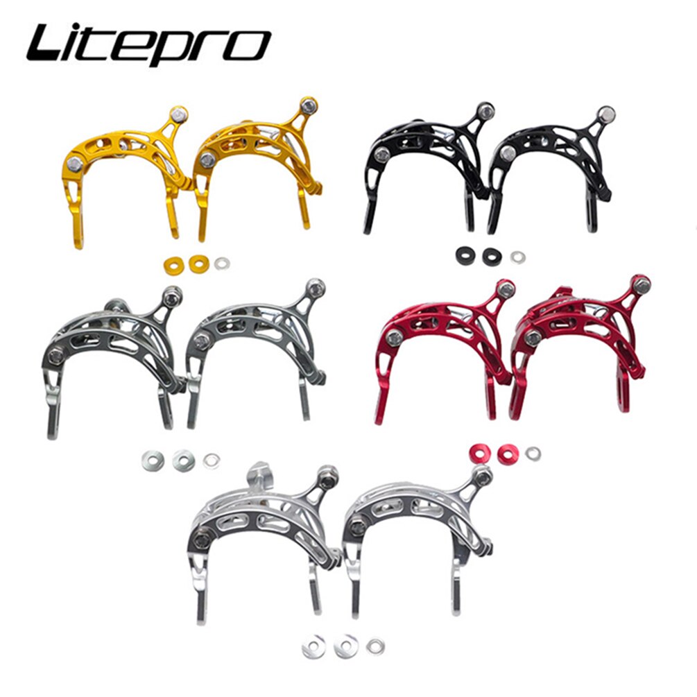 Litepro P91 Caliper Brake Lever Set For Brompton & Birdy Folding Bikes – 22.2mm Clamp – Aluminum