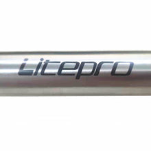 Tija de sillín de aleación de titanio Litepro 31,8*535MM para Brompton
