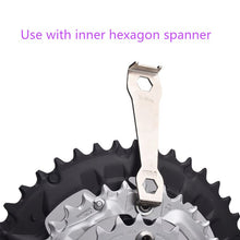 Mountain Bike Spanner Wrench Fixing Tool Dental Disk Spool Removal and Installation Flat-head screwdriver