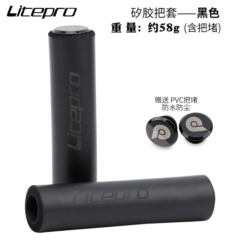 Litepro Silicon/Sponge Handlebar Grips 22.2MM