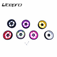 Folding Bike Upgrade Widened Easy Wheels 6MM For Brompton