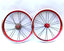 Litepro Bicicleta 16 Pulgadas 4 Rodamientos Sellados Juego de Cambio de Cinco Velocidades Exterior Star Wheelset